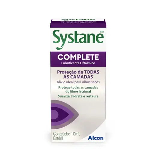 Colírio Lubrificante Systane Complete 10ml - Alcon