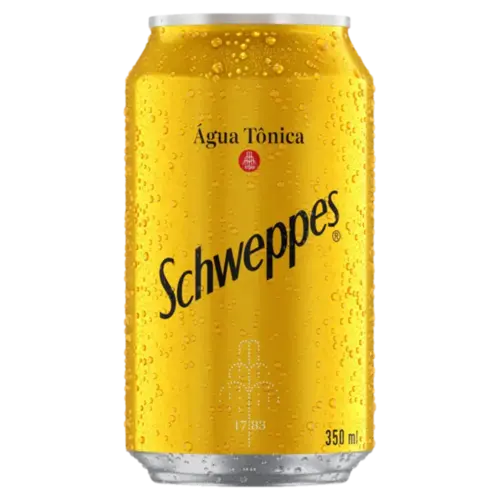 Água Tônica Schweppes Lata 350ml
