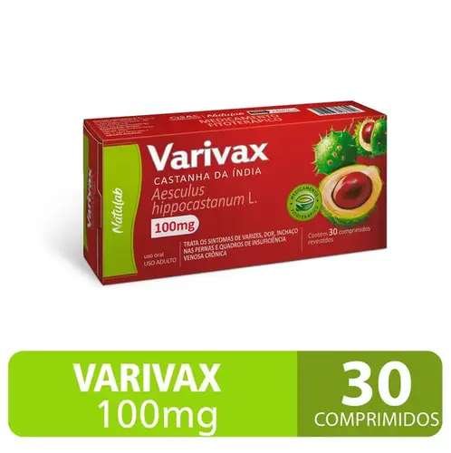 Varivax 100mg - 30 Comprimidos - Natulab