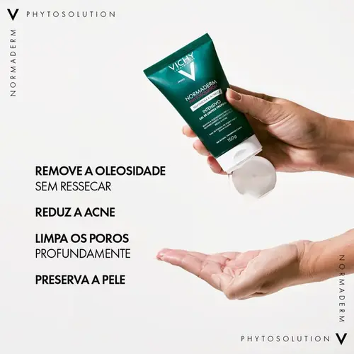 Gel de Limpeza Facial Vichy Normaderm Phytosolution Antiacne com Acido Salicilico 300g