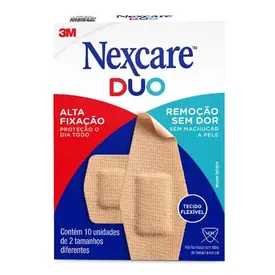 Curativo 3M Nexcare Duo Variados 10 Unidades