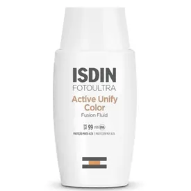 Creme Clareador Isdin FotoUltra Active Unify Fusion Fluid Color FPS99 50ml