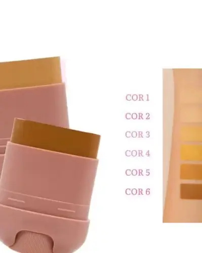 Base Facial em Bastão Pink 21 Ultra Stick - 1 Unidade