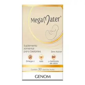 Suplemento para Gestante Mega Mater 30 Cápsulas