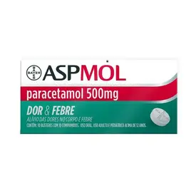 Aspmol 500mg 10 Comprimidos - Bayer