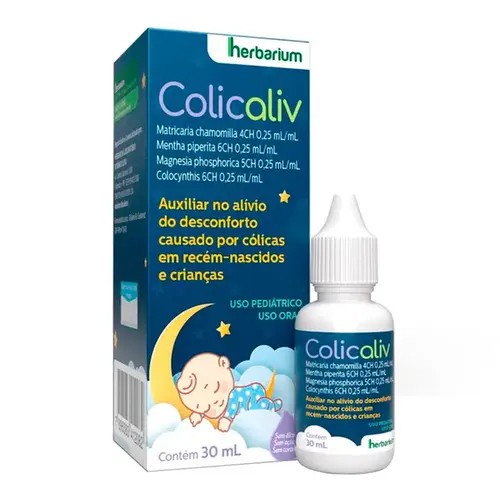 Fitoterápico Colicaliv Gotas 30ml