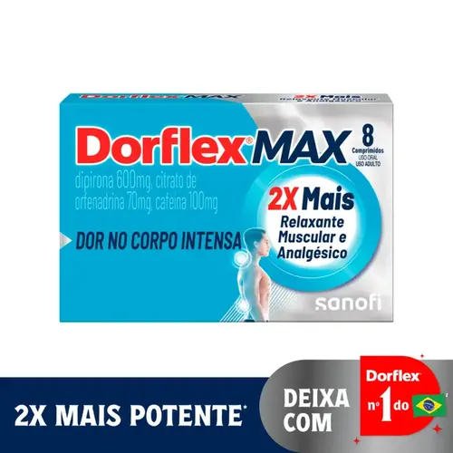 Dorflex Max 8 Comprimidos