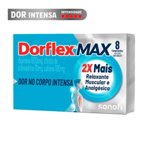 Dorflex Max 8 Comprimidos