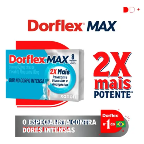 Dorflex Max 8 Comprimidos