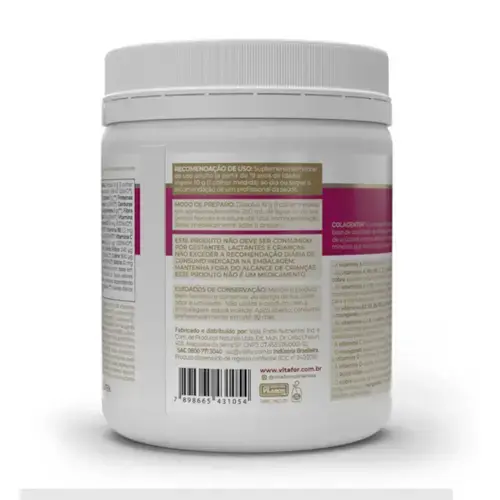Colagentek Vitafor 300g - Sabor Maçã Verde