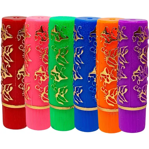 Batom Bastão Colorido Lua & Neve Lip-Stick LN3004 1 Unidade - Cores Sortidas