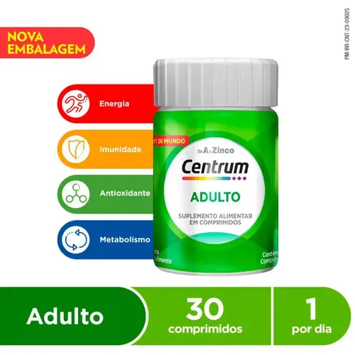 Polivitamínico Centrum de A a Z 30 Comprimidos