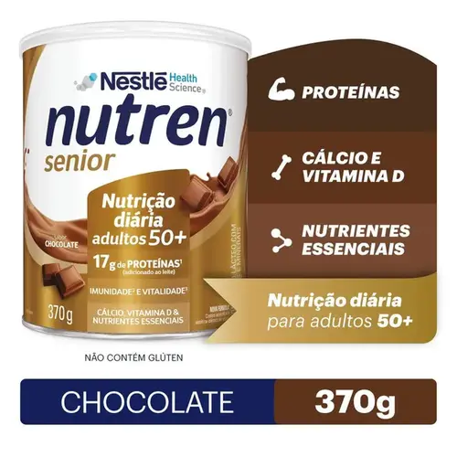 Complemento Alimentar Nutren Senior Chocolate 370g