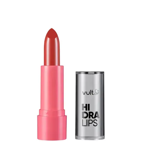 Batom Vult Hidra Lips Cremoso - Cor Terracota Ambar - 3,6g