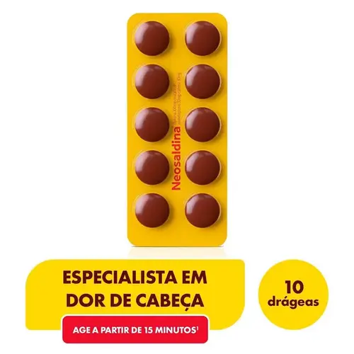 Neosaldina 10 Drágeas