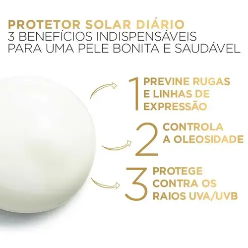 Protetor Solar Facial L'Oréal Paris UV Defender Antioleosidade FPS60 40g