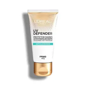 Protetor Solar Facial L'Oréal Paris UV Defender Antioleosidade FPS60 40g