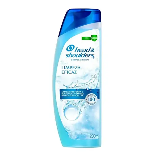 Shampoo Head & Shoulders Limpeza Eficaz 200ml