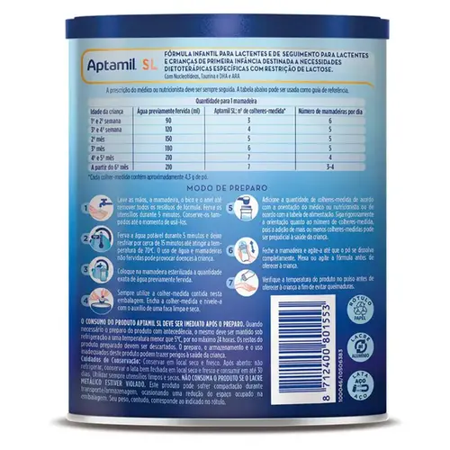 Fórmula Infantil Aptamil ProExpert SL 400g - Danone