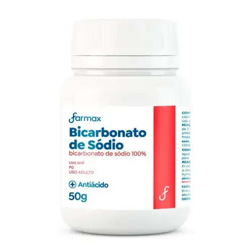 Bicarbonato de Sódio Farmax 50g