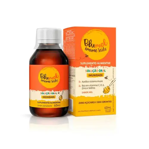 Suplemento Alimentar Infantil Blümel Imune Kids Xarope 60ml
