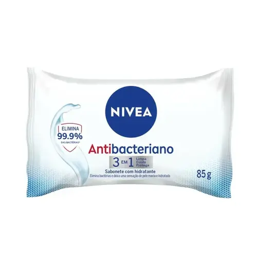 Sabonete em Barra Nivea Antibacteriano 3 em 1 85g