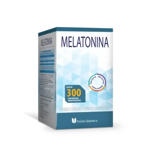 Suplemento Alimentar Melatonina União Química 30 Comprimidos Orodispersíveis
