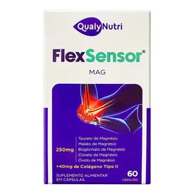 Flex Sensor 500mg 60 Cápsulas - Qualy Nutri