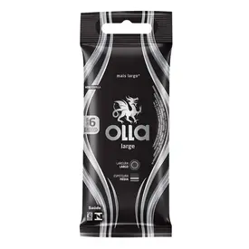 Preservativo Olla Large Mais Largo 6 Unidades