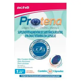 Colágeno Tipo 2 - Protena 40mg 30 Cápsulas - Aché