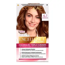 Tintura de Cabelo Imédia Excellence Creme 6.7 Chocolate L'Oréal Paris 1 Unidade