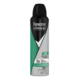 Desodorante Rexona Clinical Intense Fresh Aerosol Masculino 150g