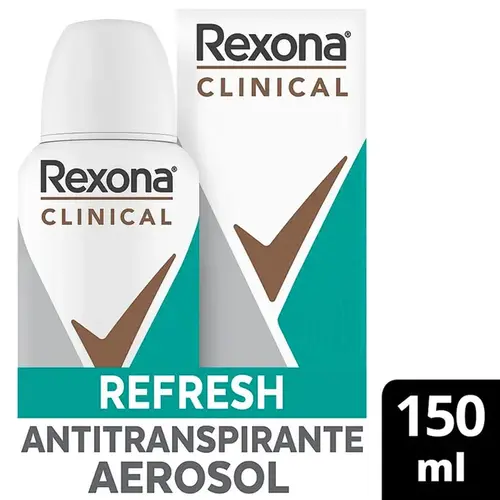 Desodorante Rexona Clinical Refresh Aerosol Feminino 150g