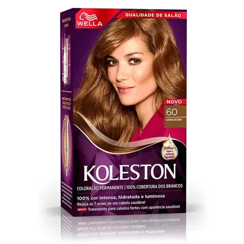 Tinta de Cabelo Wella Koleston 60 Louro Escuro
