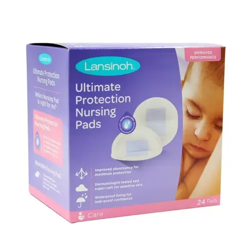 Absorvente Descartável Para Seios com 24 Unidades Ultimate Protection Nursing Pads - Lansinoh