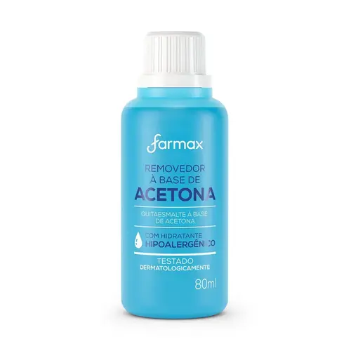 Removedor de Esmalte Farmax a Base de Acetona 80ml