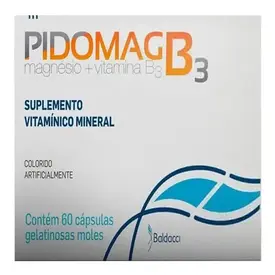 Vitamina Pidomag B3 60 Cápsulas - Baldacci