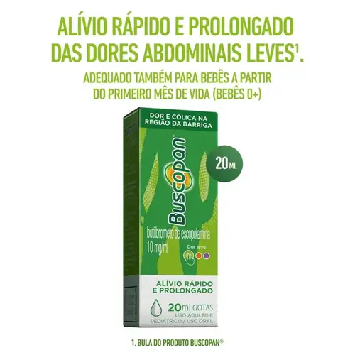 Buscopan 10mg/ml Solução Oral 20ml