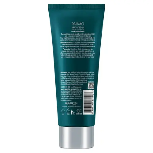 Loção Hidratante para Mãos Paixão Bridgerton 75g