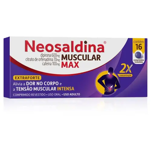 Neosaldina Muscular Max 16 Comprimidos