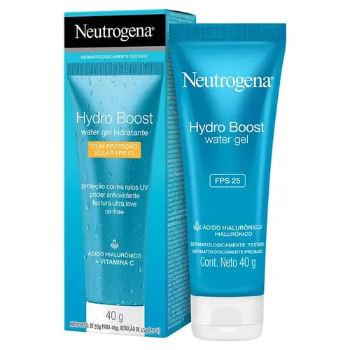 Hidratante Facial Neutrogena Hydro Boost FPS25 Water Gel 40g