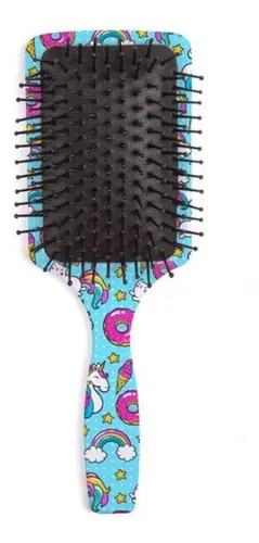 Escova de Cabelo Bela Collection - Quadrada Estampada - 1 Unidade