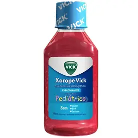 Xarope Vick Expectorante Pediátrico 120ml