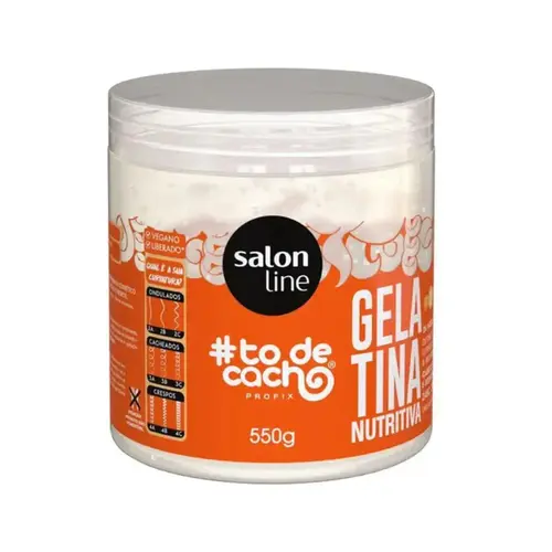 Gelatina Nutritiva Salon Line #todecacho 550g
