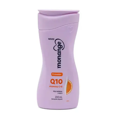 Hidratante Monange Firmador Q10 + Vitamina C+E Pele Normal a Seca 200ml