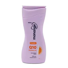 Hidratante Monange Firmador Q10 + Vitamina C+E Pele Normal a Seca 200ml