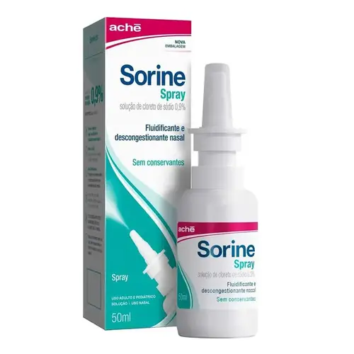 Sorine SSC 9mg/ml - Spray Nasal com 50ml
