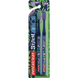 Escova de Dente Dentalclean Stitch Macia 2 Unidades
