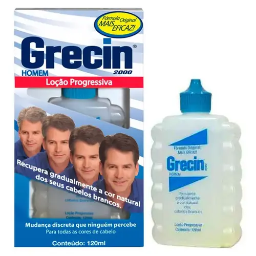 Loção Progressiva Grecin 2000 Masculino 120ml