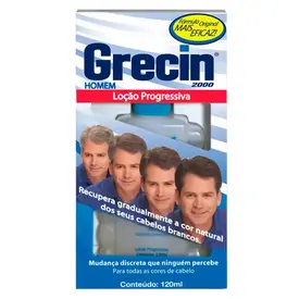 Loção Progressiva Grecin 2000 Masculino 120ml